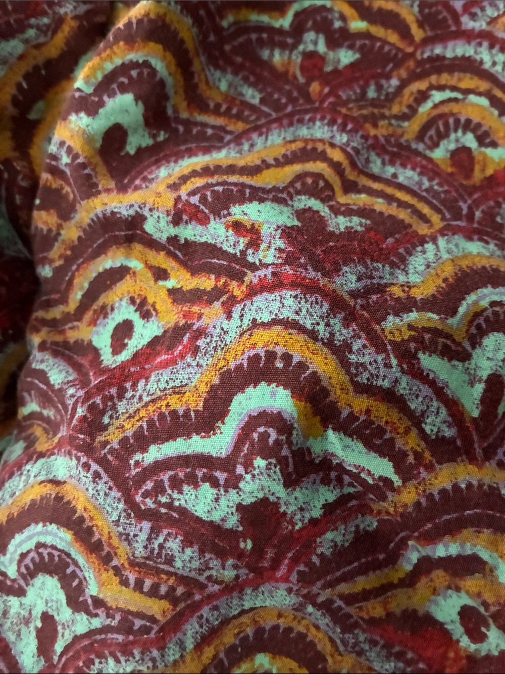 Billabong Maroon Multi-Pattern Backpack - Picture 4 of 4